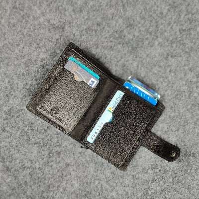 Picture of RFID Blocking Wallet – Black/Broun