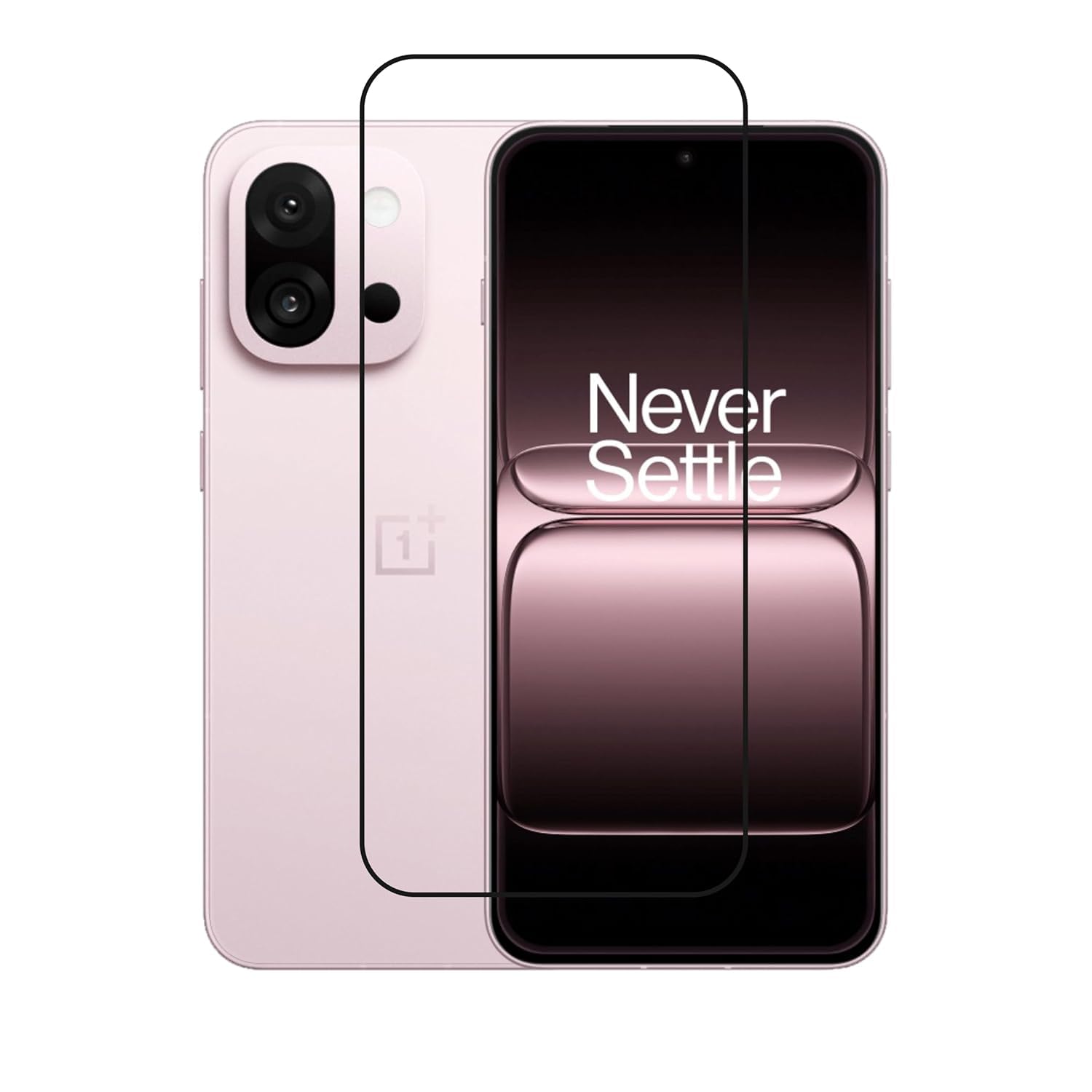 Picture of Tempered Glass Screen Protector Compatible for OnePlus 13s / 13S 5G with Edge to Edge Coverage and Easy Self Installation kit (OnePlus 13s 5G)