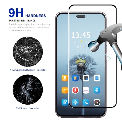 Picture of Screen Protector For Honor X8C Glass Screen Protector Tempered Full Cover Soft Screen Protector