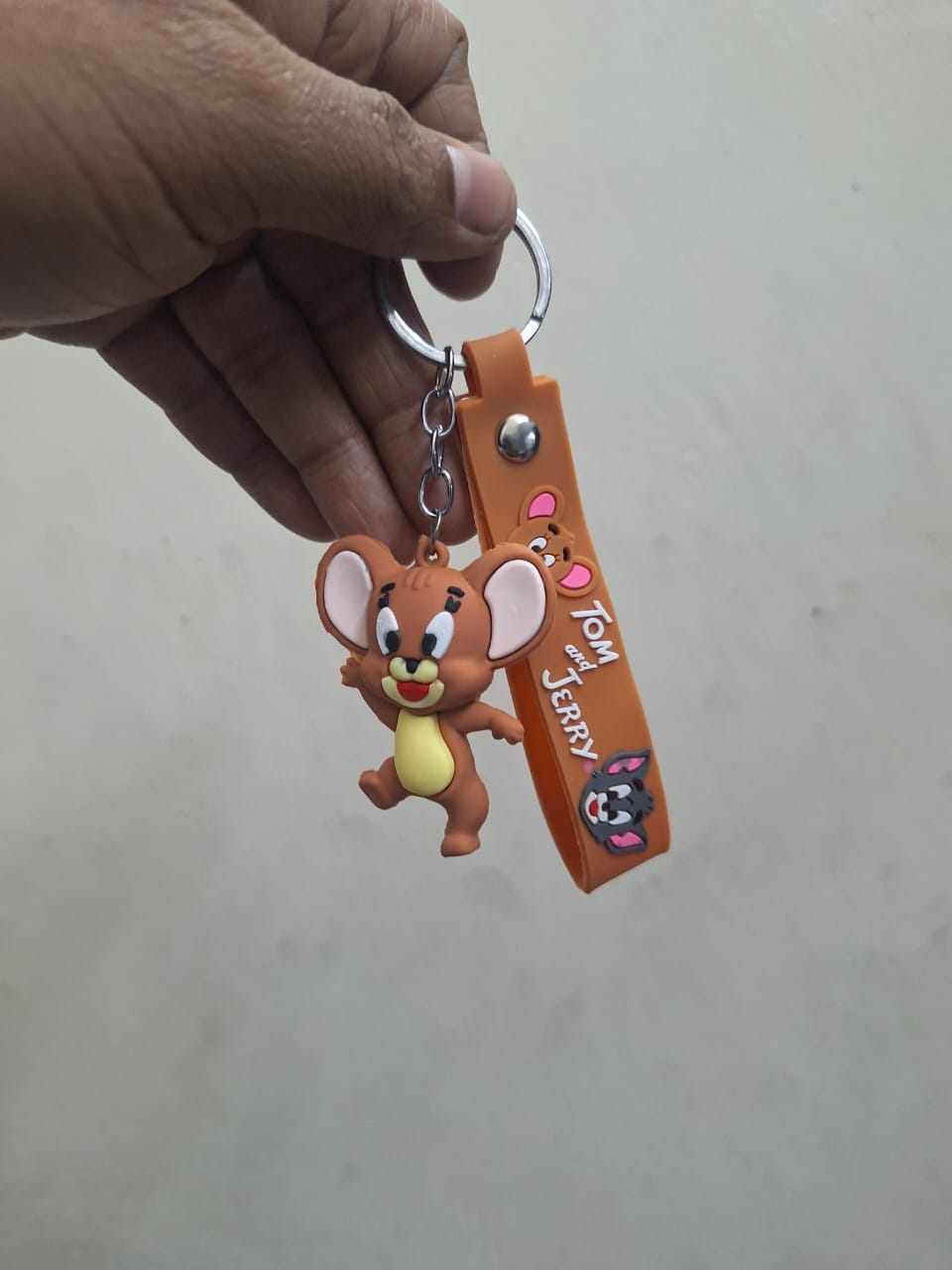 Picture of Tom and Jerry Cute Anime Cartoon Pendant Keyring Car keychain
