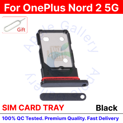 Picture of For Oneplus Nord 2 5G Sim Tray Micro SD Card Slot with Sim Ejector Pin Replacement Parts