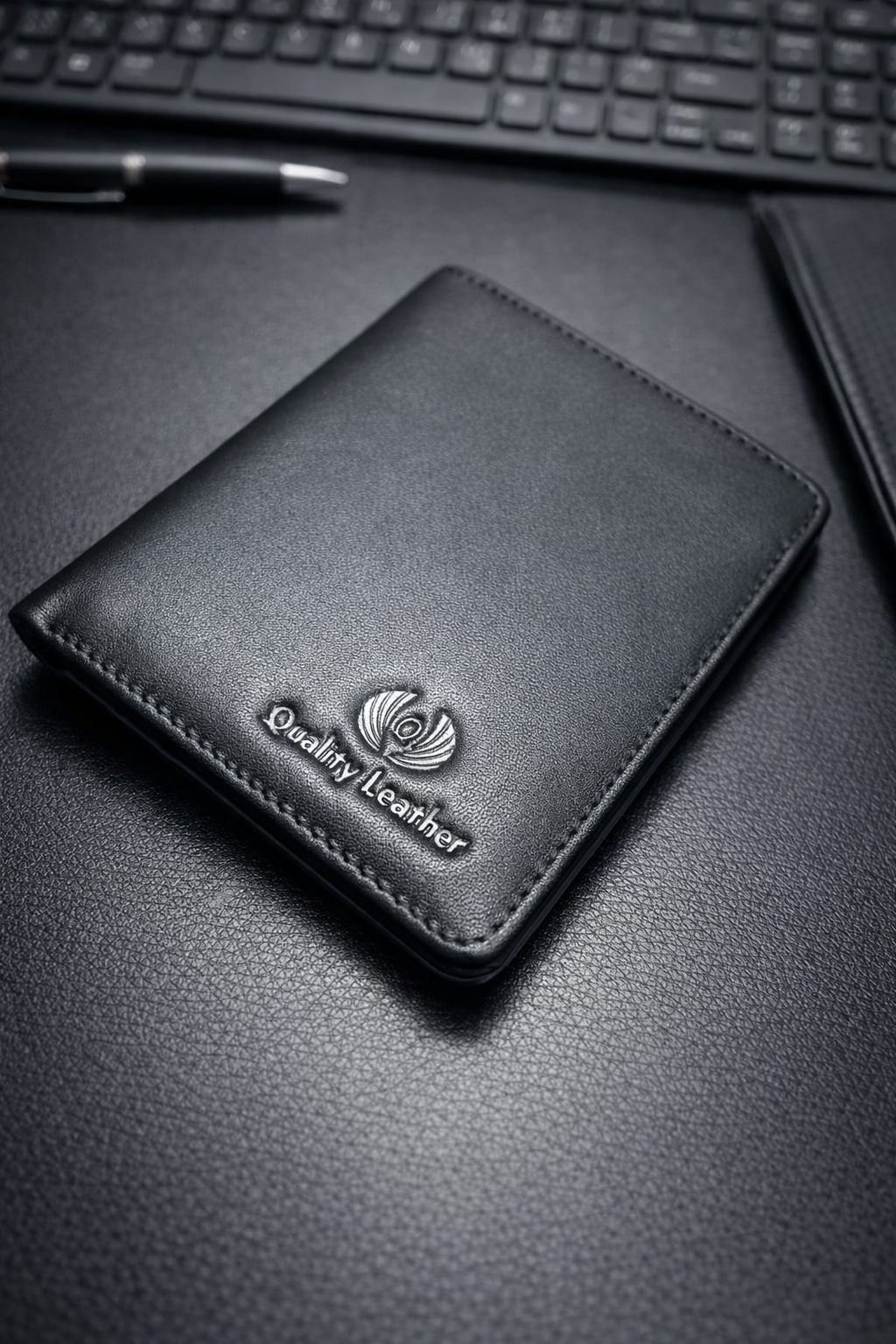 Picture of Men Stylish black  Small Wallet For Men.