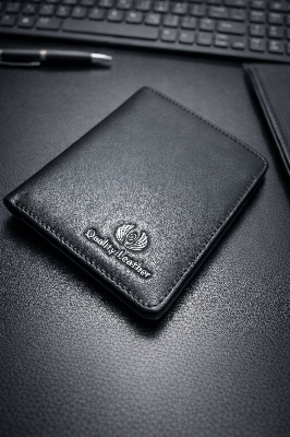 Picture of Men Stylish black  Small Wallet For Men.