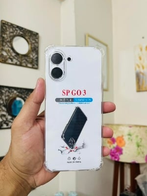 Picture of Tecno Spark Go 3 Back Cover Phone Case KN3 Back Cover Transparent Soft Premium Case KN3 Back Cover
