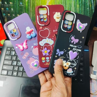 Picture of Soft Ladies Back Cover for Xiaomi Redmi Note 11 / Redmi Note 11S