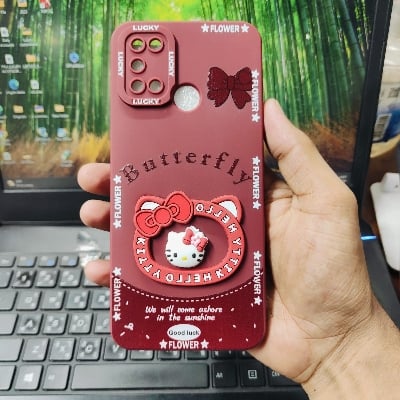 Picture of realme 7i / realme c17  soft ladies back cover