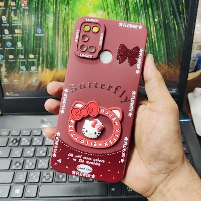 Picture of realme 7i / realme c17  soft ladies back cover