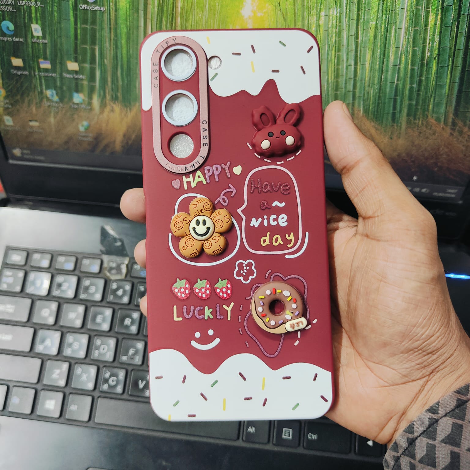 Picture of Soft Ladies Back Cover for Vivo Y04 / Vivo Y19e / Vivo Y29s 5G