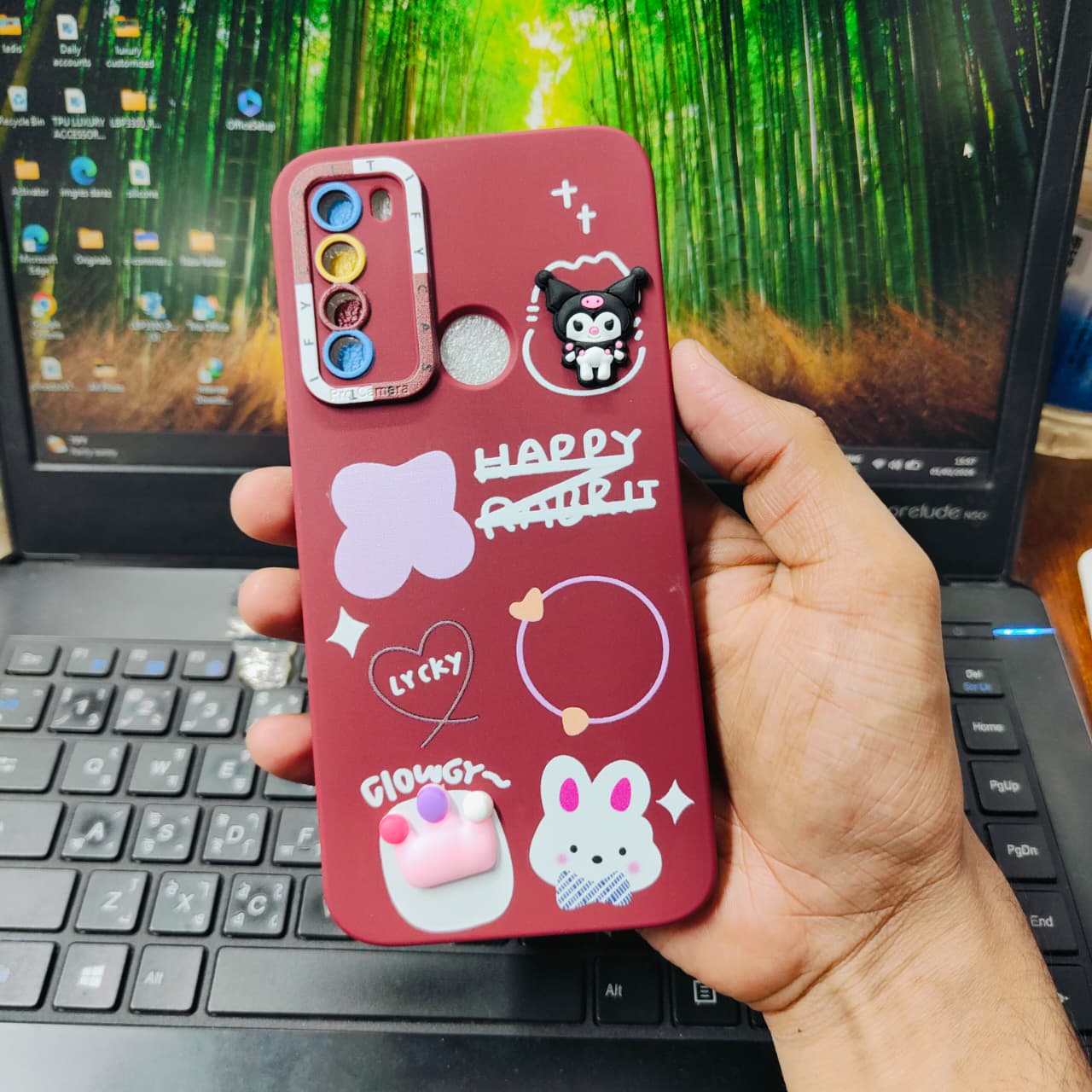 Picture of Xiaomi Redmi Note 8 soft ladies back cover