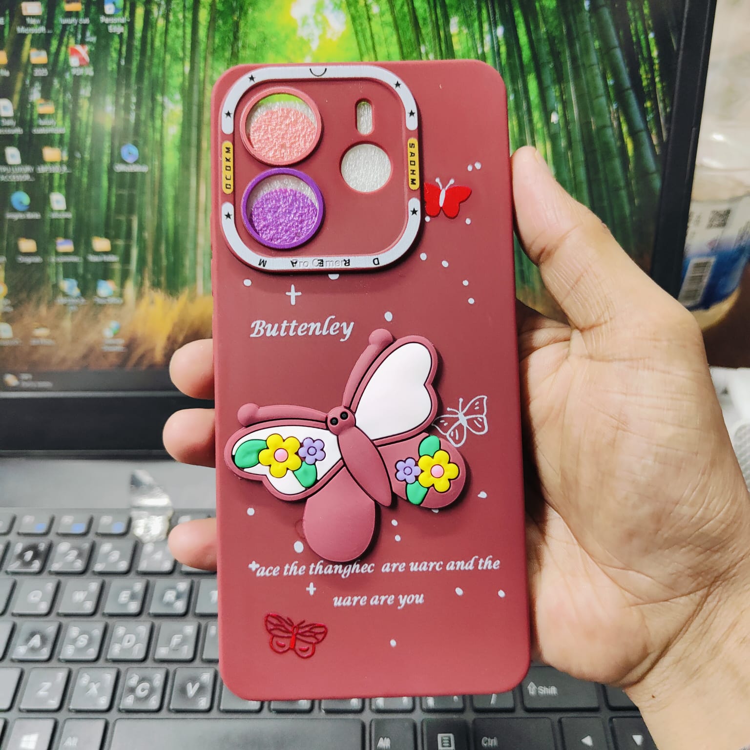 Picture of Xiaomi Redmi Note 14 4G soft ladies back cover