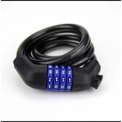 Picture of helmet lock, helmet security -Black