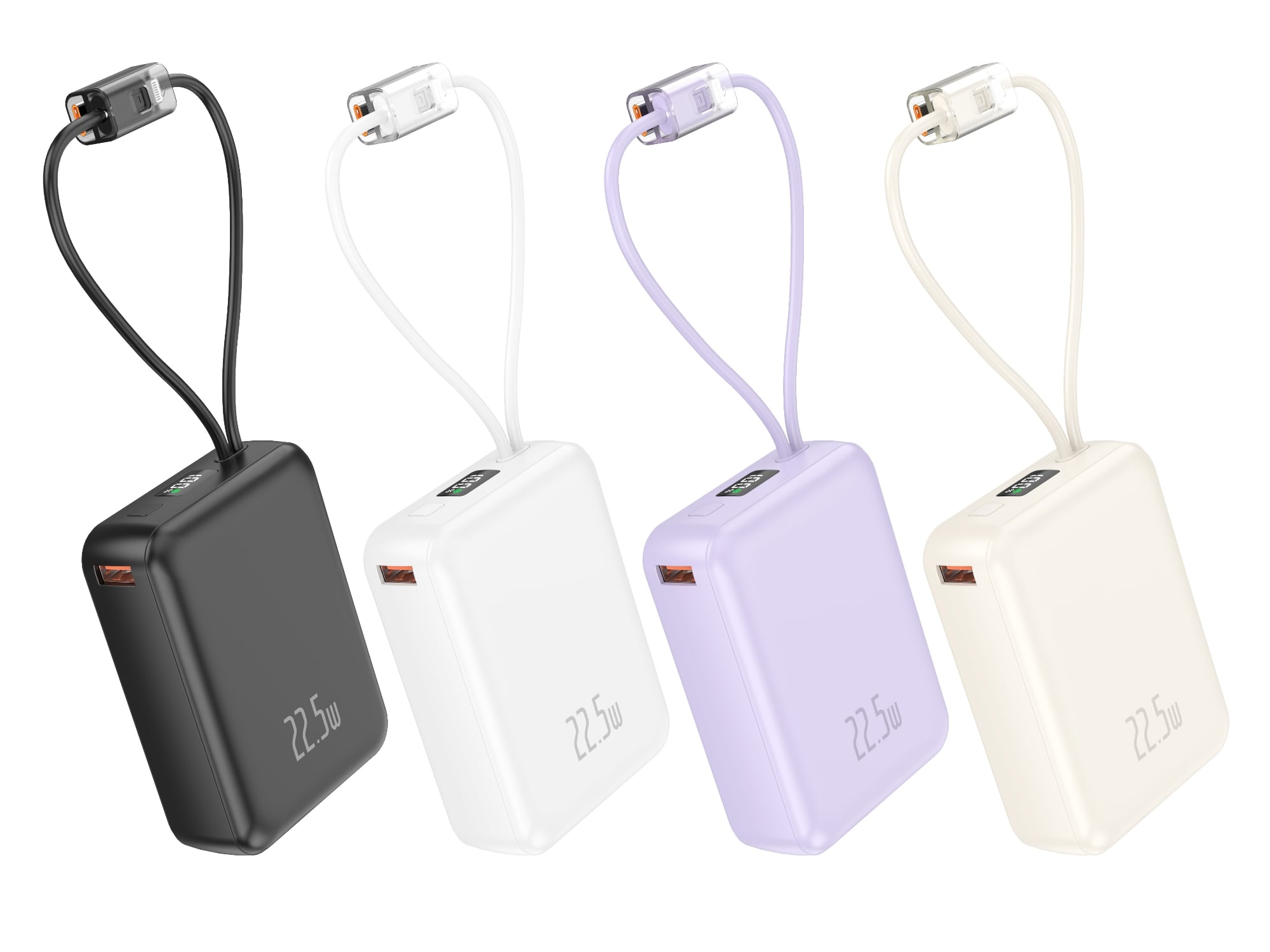 Picture of PowerCore 20 Fast Charging PowerBank – 20000mAH 22.5W with Built in Type-C and Lightening Cable for iPhone