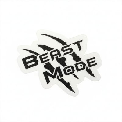 Picture of BEAST Mode Sticker Waterproof sticker /alternative Biker Point