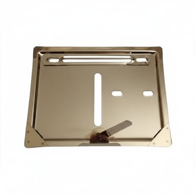 Picture of Motorcycle License Plate Holder- Stainless Steel 1 set-Universal -Gold