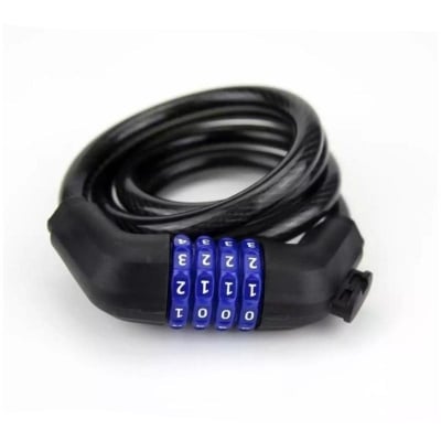 Picture of helmet lock, helmet security -Black