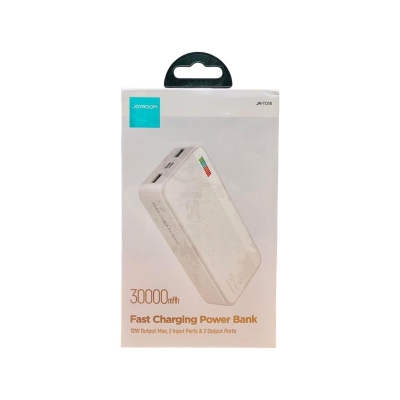 Picture of JR-T016/17/18 Dazzling Series 12W Power Bank 10000mAh 20000mAh 30000mAh -White