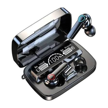 Picture of M19 Pro True Wireless Headset airpods TWS Wireless Earphone Touch Bluetooth Headsets - Digital Display Earbuds Headphone