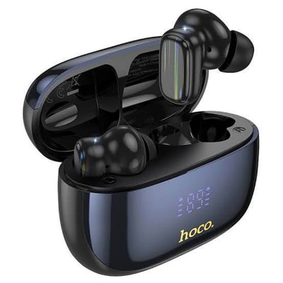 Picture of HOCO EQ20 ANC ENC Noise Cancellation Bluetooth Earbuds -Black