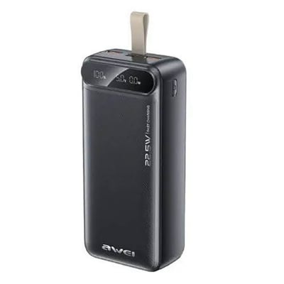 Picture of Awei PA-12 30000mAh Fast Charging Power Bank -Black