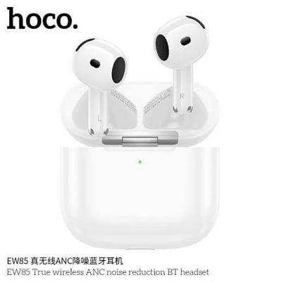 Picture of Hoco EW85 Active Noise Cancelling Bluetooth Headphones -White