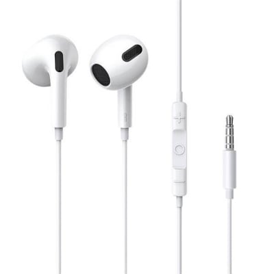 Picture of Baseus Encok H17 3.5mm Lateral in-ear Wired Earphone -White