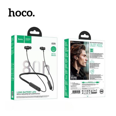 Picture of Hoco ES70 Long Battery Life Bluetooth Neckband -Black
