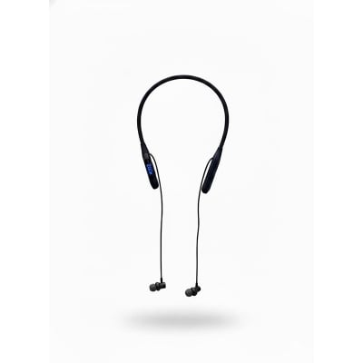 Picture of Awei G75BL 200Hour With Display Neckband Sports Earphones -Black