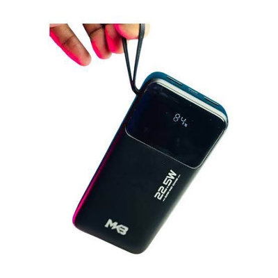 Picture of MKB PK32 PD 22.5W OUTPUT INTELLIGENT DIGITAL DISPLAY 20000mAh POWER BANK -Black