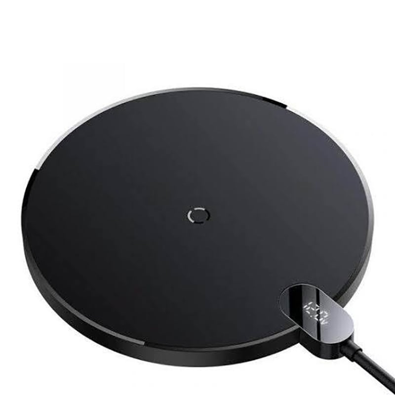 Picture of Baseus 15W Digital LED Display Gen 2 Wireless Charger -Black