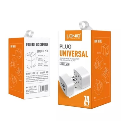 Picture of LDNIO Z4 Universal Plug 6A Max (ABS V0) -White