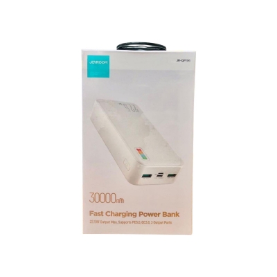 Picture of Joyroom JR-QP196 30000mah 22.5W fast charging Power Bank -White
