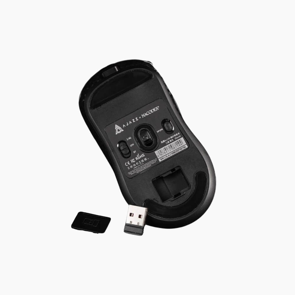 Picture of AJAZZ AJ199 Carbon Fiber Tri-mode Gaming Mouse 