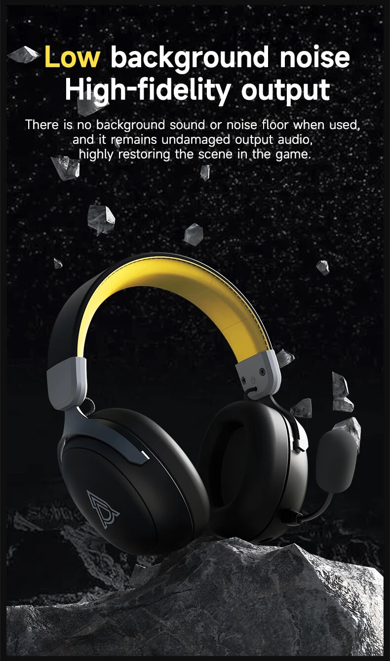 Picture of Ajazz AHM08 MAX Tri-mode Headphone 