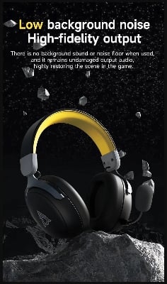 Picture of Ajazz AHM08 MAX Tri-mode Headphone 