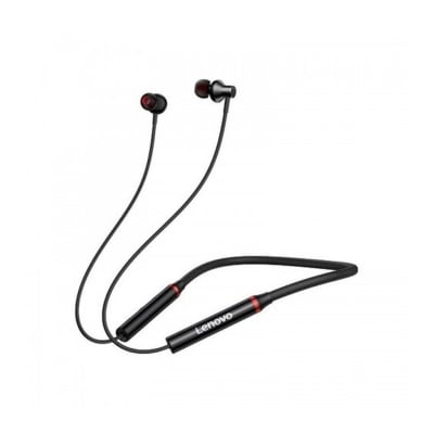 Picture of Lenovo HE05X Bluetooth 5.0 Neckband Wireless Earphone - Neckband -Black