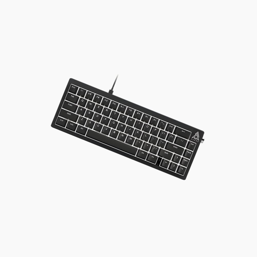 Picture of Ajazz AK650 Wired Mechanical Keyboard Red Switch Black