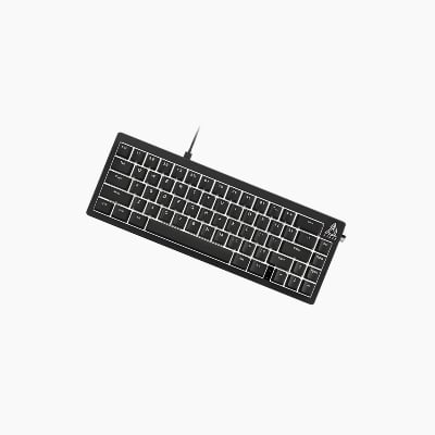 Picture of Ajazz AK650 Wired Mechanical Keyboard Red Switch Black