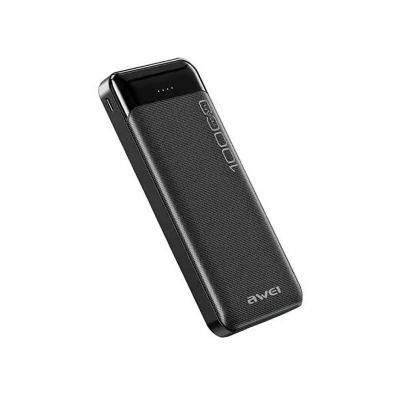 Picture of Awei P37K 10000mAh Fast Charging Power Bank -Black