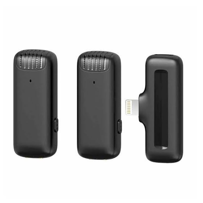 Picture of Ulanzi J12 Wireless Lavalier Microphone Type-C Edition -Black