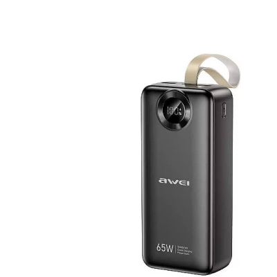 Picture of Awei PA-34 30000mah 65w Large Capacity/Rechargable Mobile & laptop -Black