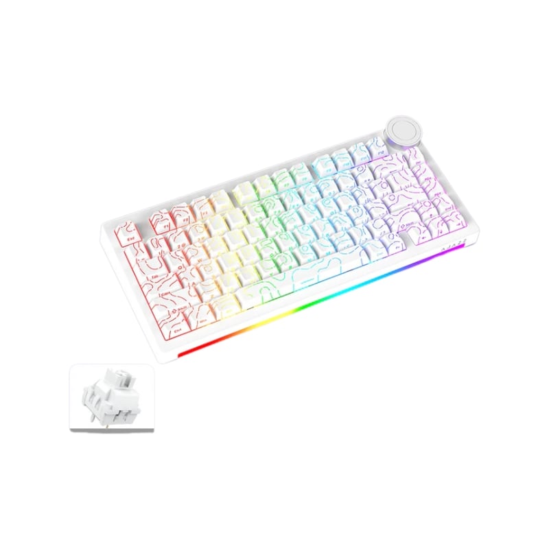 Picture of AJAZZ AK820 V2 Tri-Mode Mechanical Keyboard 