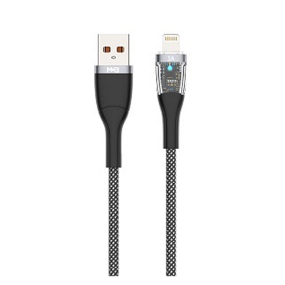 Picture of MKB UL35 Braided 3A Lightning Cable -Black
