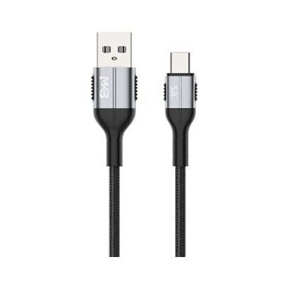 Picture of MKB USB -TYPEC 5A FAST Cafule cable/ metal -Black
