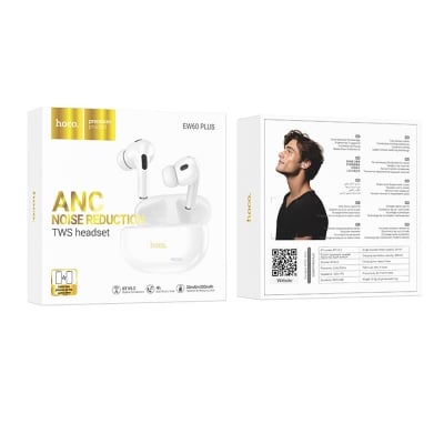 Picture of Hoco EW60 Plus Wireless ANC BT Headset -White