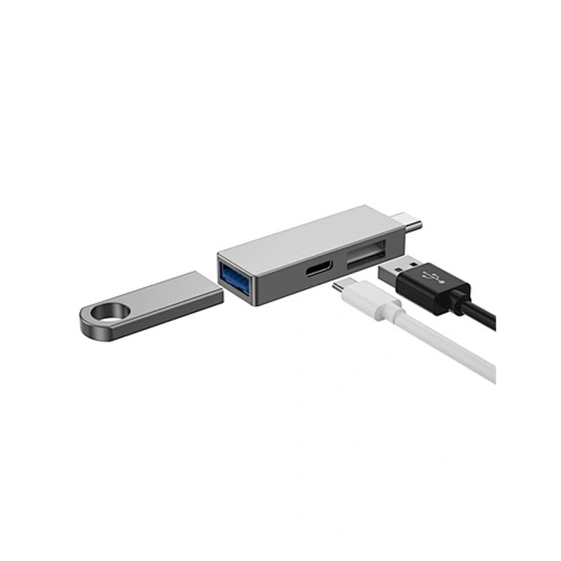 Picture of WIWU T02 PRO USB TYPE C HUB -Dark Grey