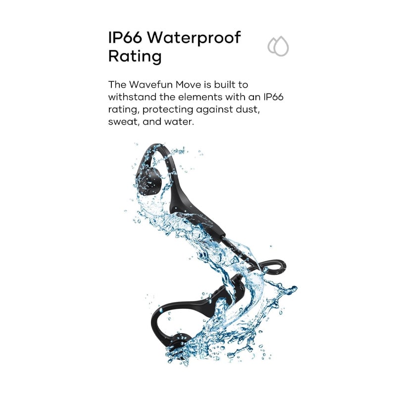 Picture of Wavefun Move Wireless Bone Conduction -Black