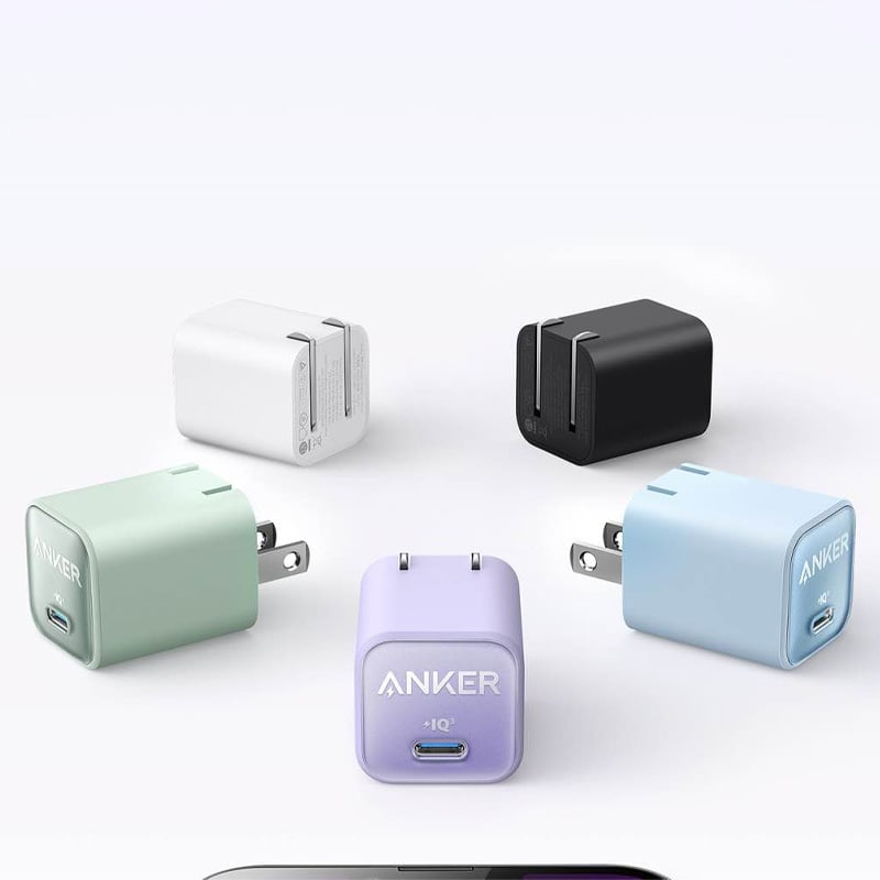 Picture of Anker Nano 3 30W Charger (Anker 511) for iPhone16 15 & 14 & 13 Series​ White