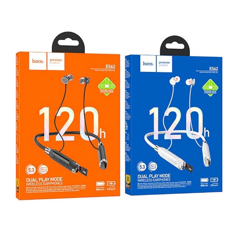 Picture of Hoco ES62 Wireless Neckband Earphones -Black