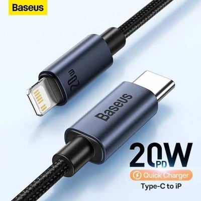 Picture of Baseus Minimalist Series 20W Type-C to Lightning Fast Charging Data Cable -Black