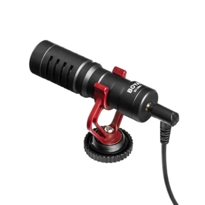 Picture of Boya BY-MM1 Cardioid Condenser Microphone - Official - Black